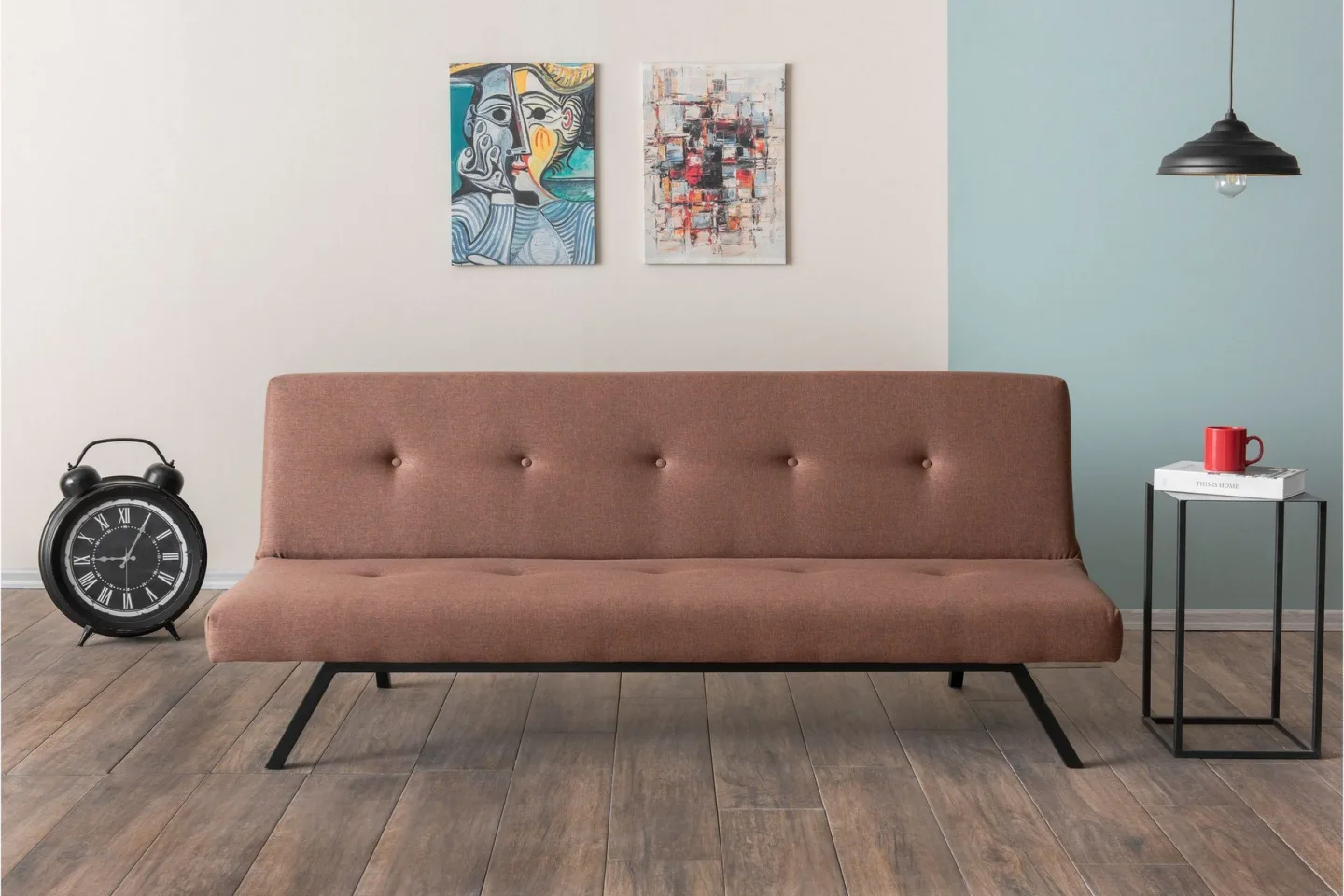 Hetalia Bäddsoffa 3-sits - Brun