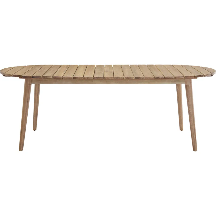 Gartentisch Positano natur Eukalyptus B 220 T 90 cm