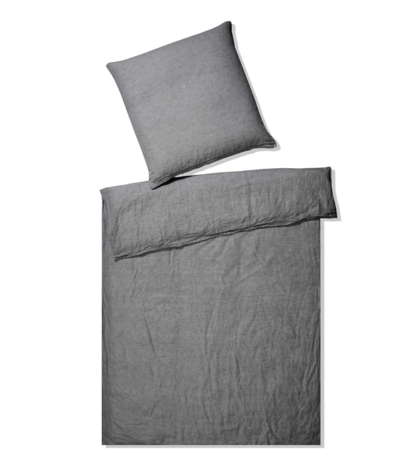 Elegante Bettwäsche Breeze Dunkelgrau | Schubiger Möbel