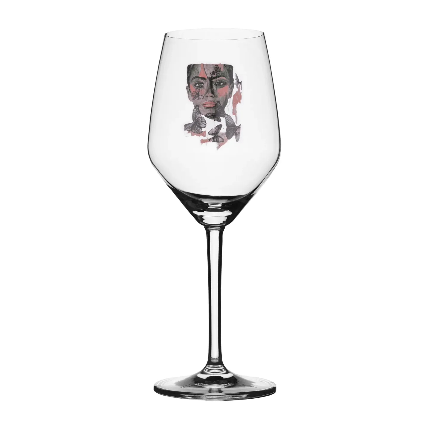 Carolina Gynning Butterfly Queen Rosé-/Weißweinglas 40cl