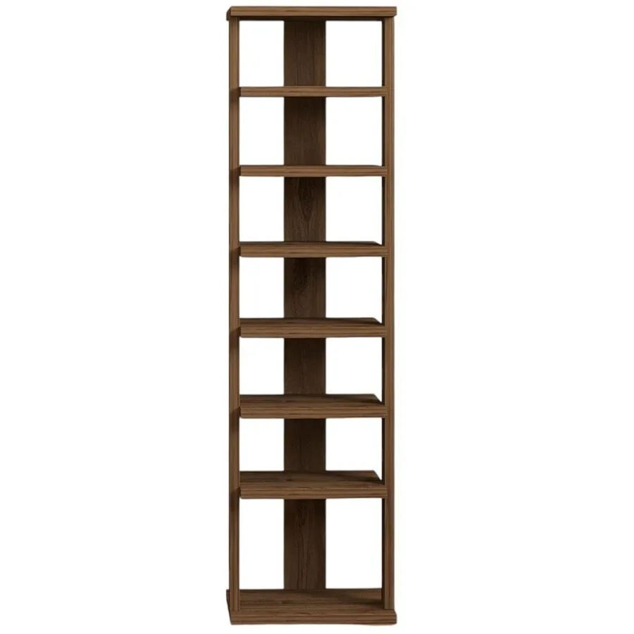 Schuhregal Hylde Walnuss Holzwerkstoff B 29.6 H 110 cm