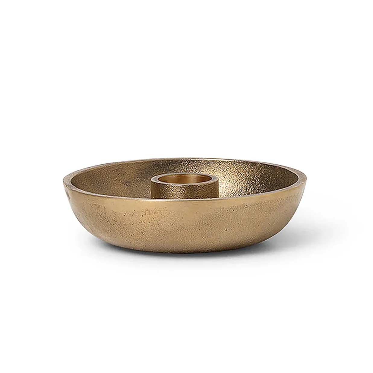 Ferm Living Bowl Kerzenhalter Ø10cm Messing