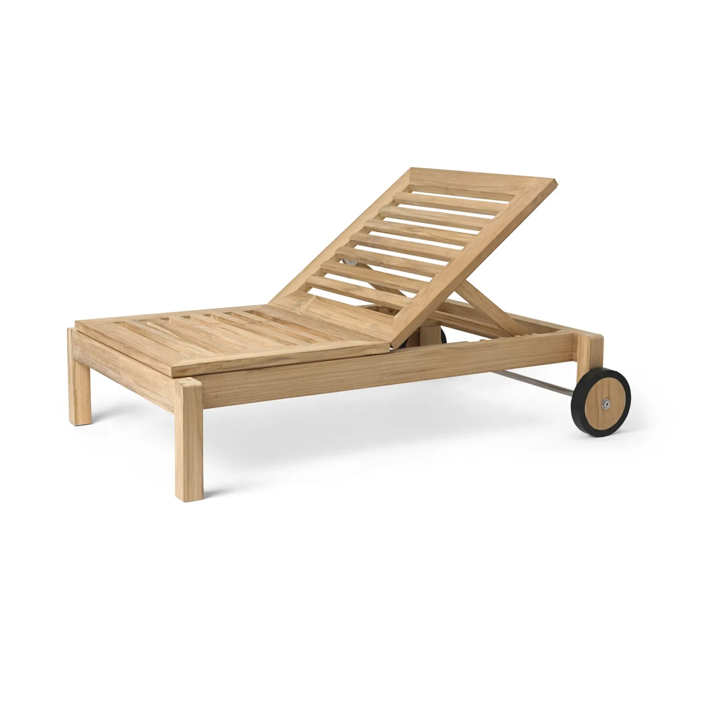 Carl Hansen & Søn AH604 solstol Obehandlad teak