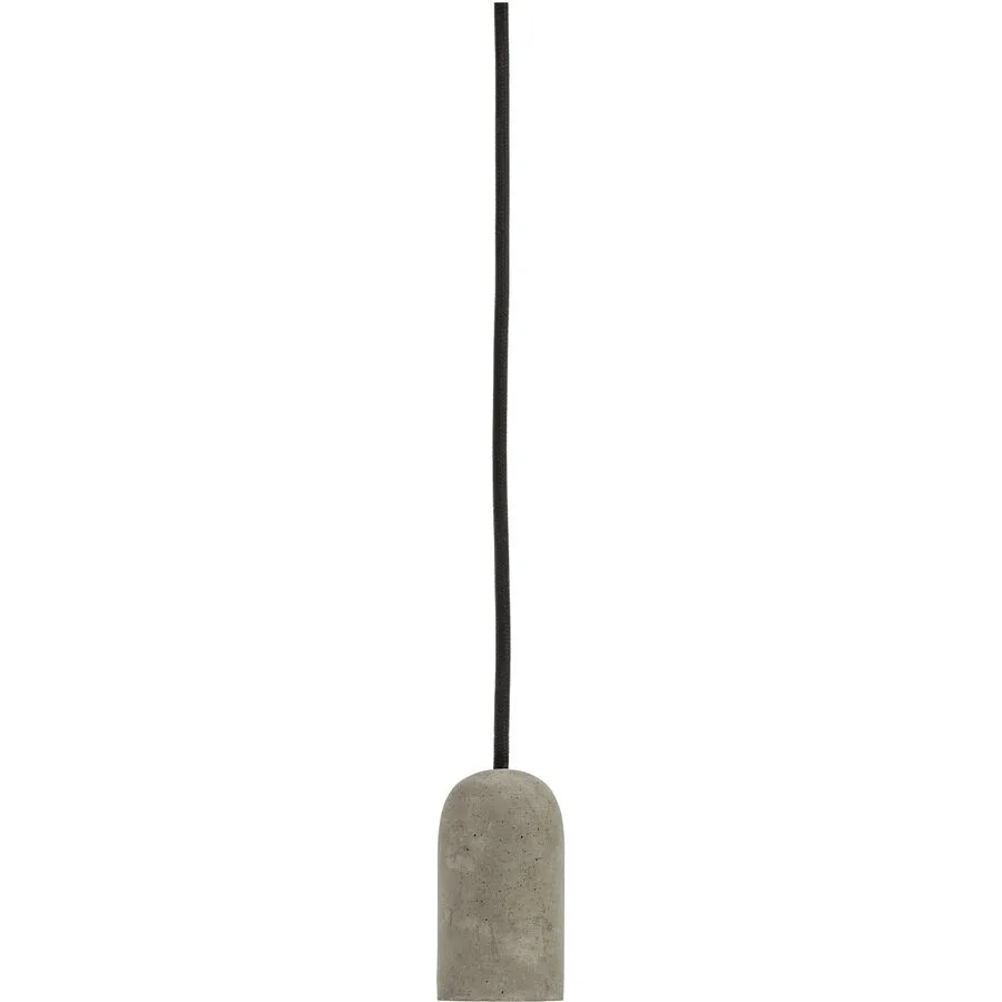 Pendellampe Industrial Schwarz/Grau Kunststoff/Metall 4 cm 300 cm - Material: Metall/Kunststoff