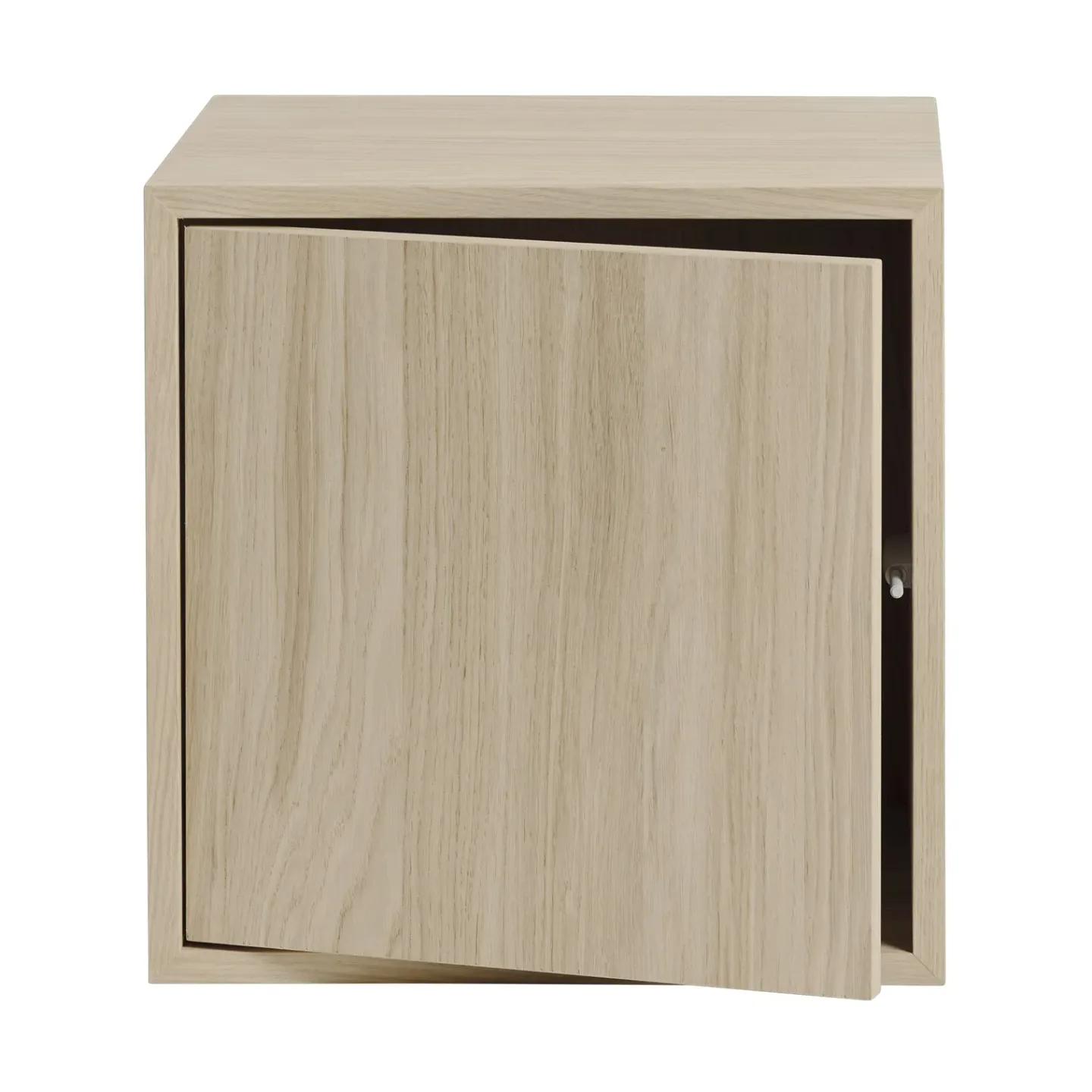 Muuto Stacked 2.0 Regalsystem mit Tür, medium Eiche