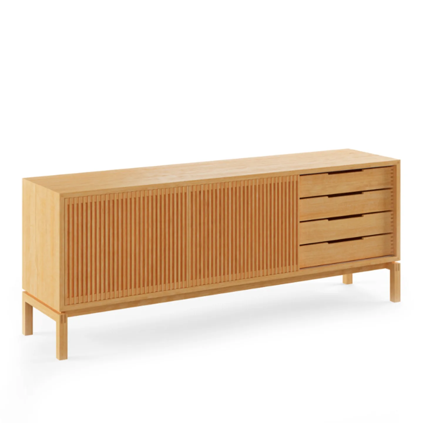 Naver Collection - Ebbe AK2060 sideboard oljad ek - Sideboards - Brun - Trä