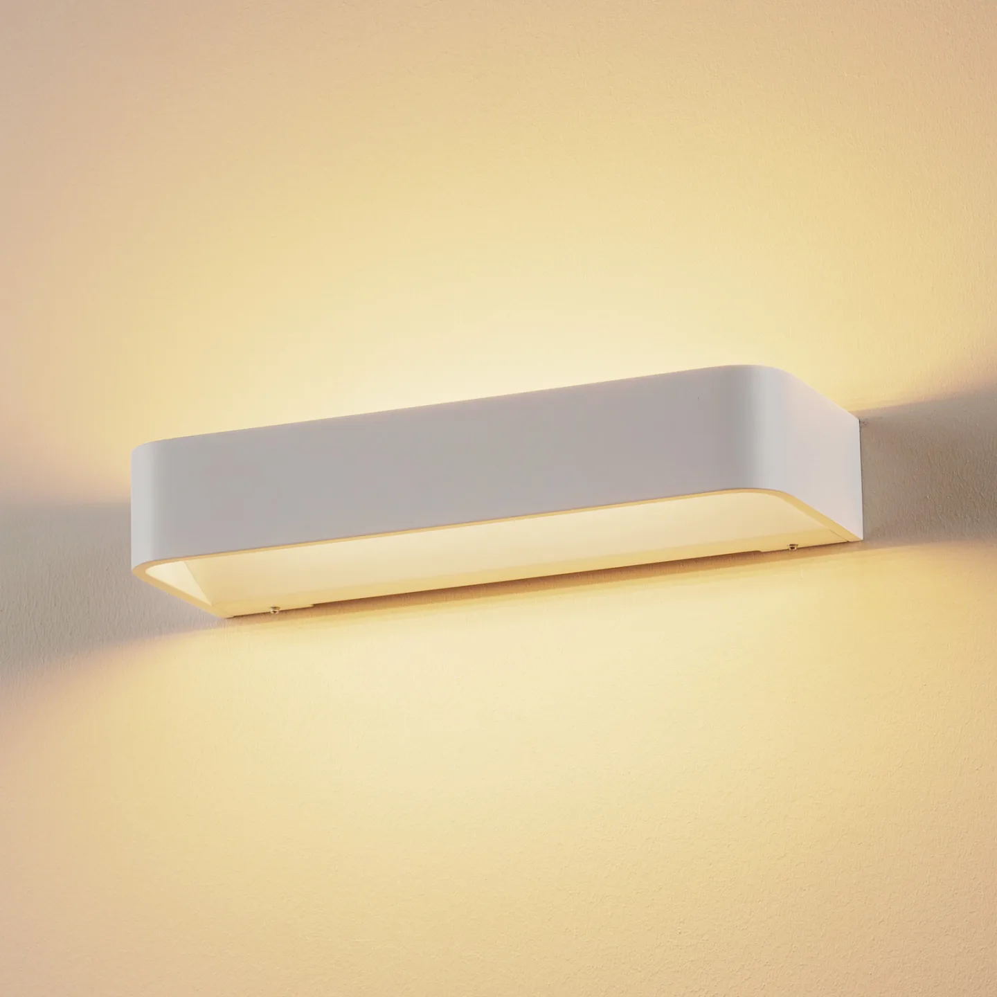 Frame W2 Wandleuchte 3000K Phase Dim. Matt White - Rotaliana - Wohnzimmer - Design - Metall - Eckig
