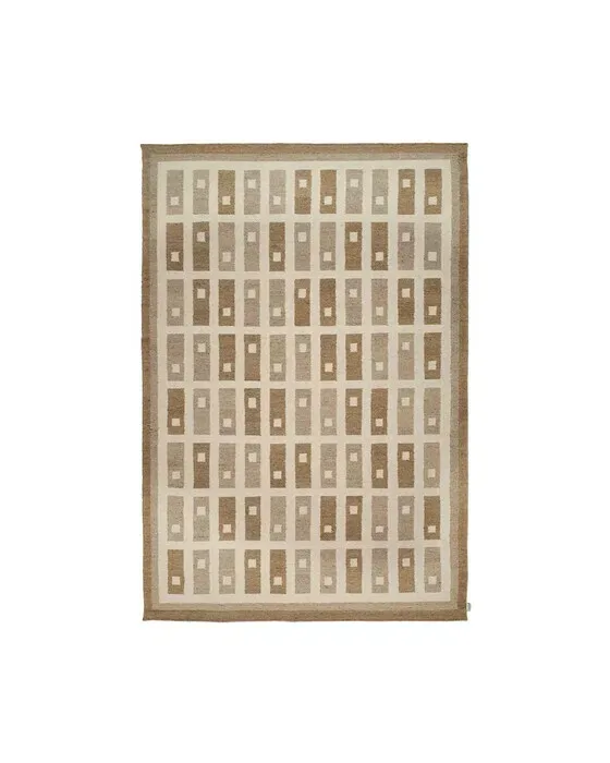 Fyrbo tæppe beige