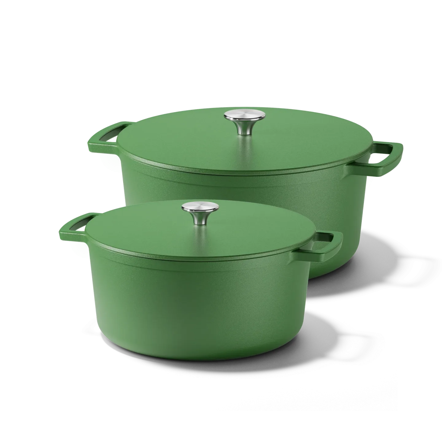Go Green Gusseisen Bratpfannen-Set 2-teilig