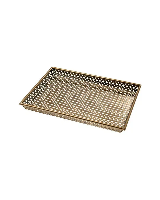Sirenuse bricka antik mässing