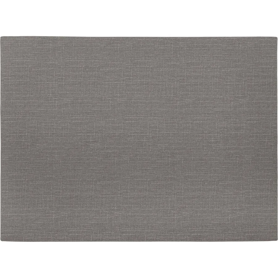 ZICZAC Tischset Triton Grau Kunstleder 33 x 45 cm