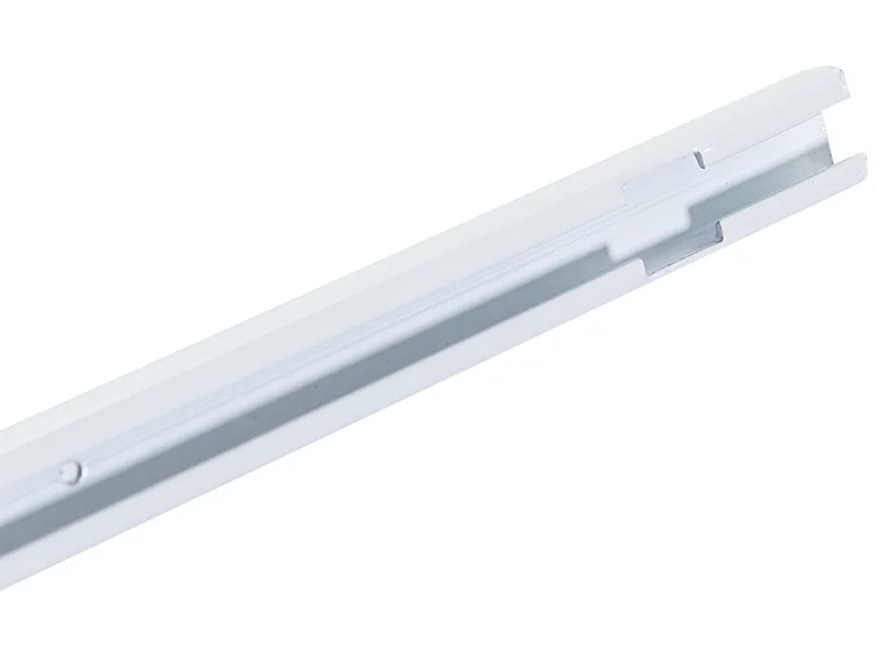Schiene Aluminium weiss