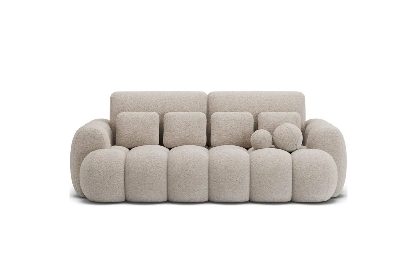Soffa Eltap Cotonn 256x105x119 cm - Royal 18, Beige