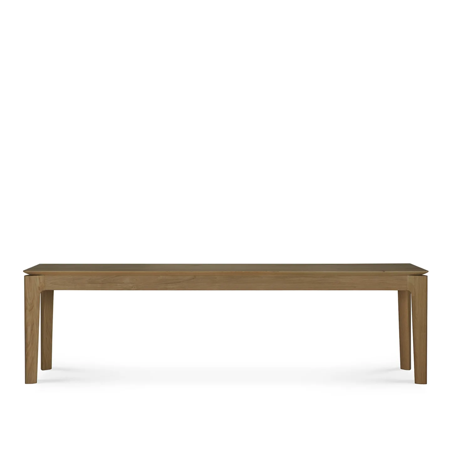 Ethnicraft - Bok Bench - Teak -166 x 35 cm - TV-bänkar - Alain Van Havre - Träfärgad - Trä