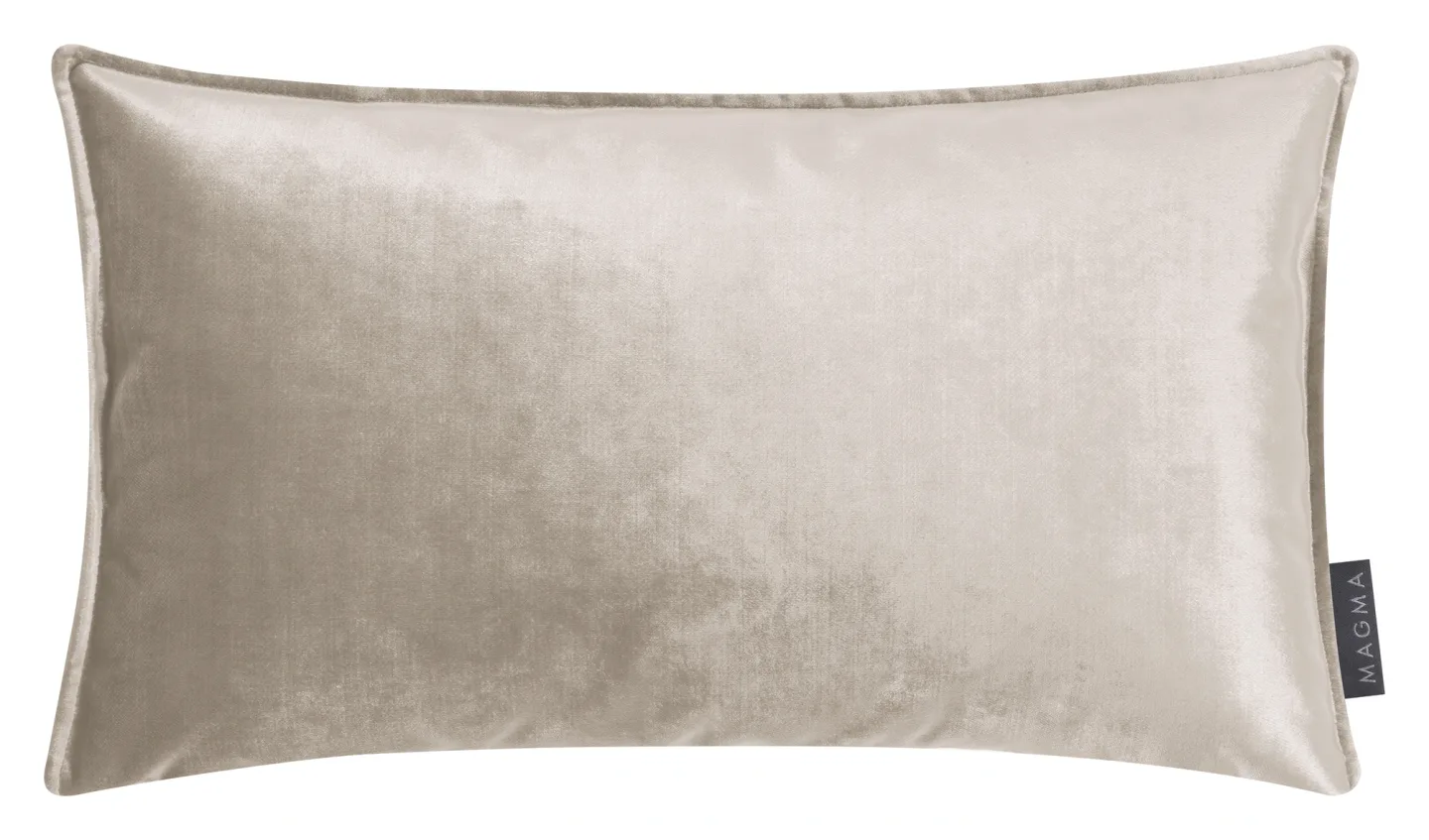Magma Kissenhülle Shiny Beige | Schubiger Möbel