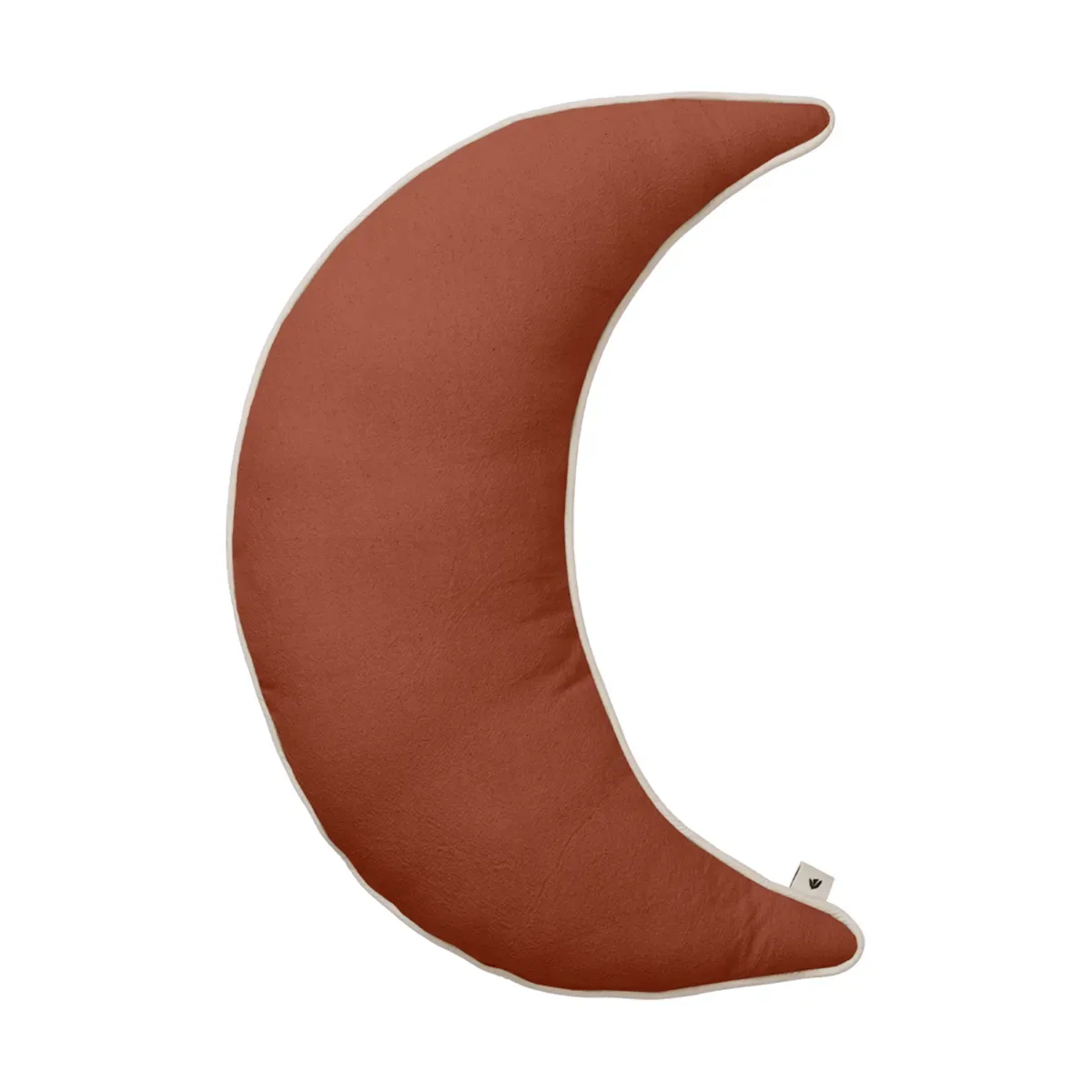 Ferm Living Moon Kissen Brown clay, 31x8x47 cm