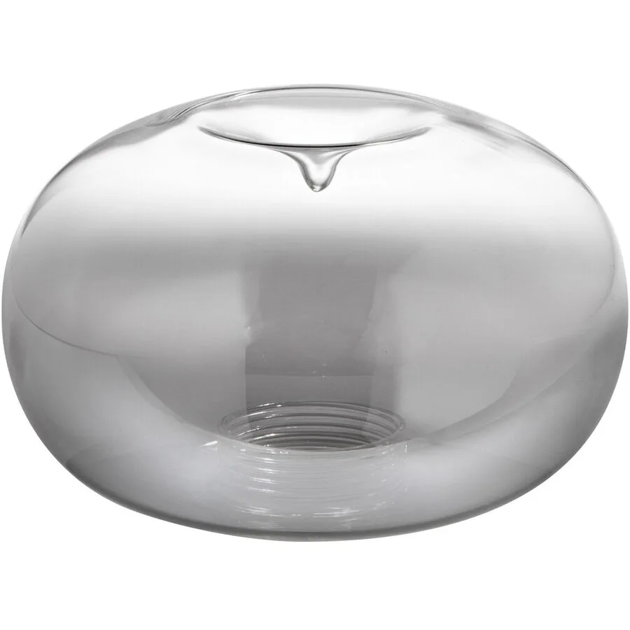 Lampenschirm Gloria Grau Glas 18 cm 11 cm