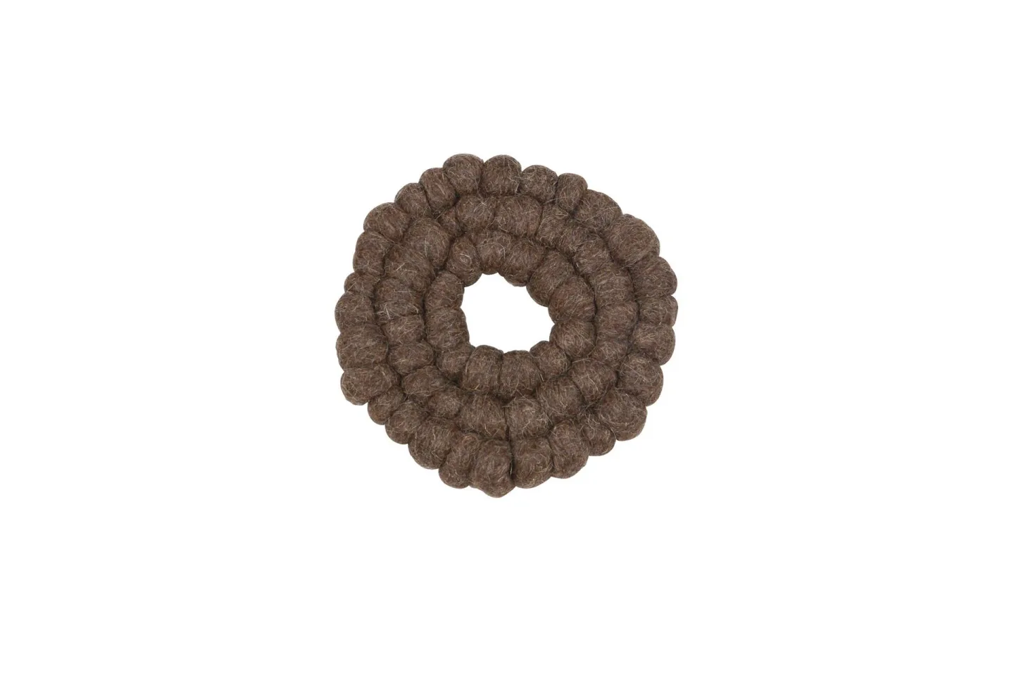 Rulle Grytunderlägg Rund Ø19 cm - Nougat