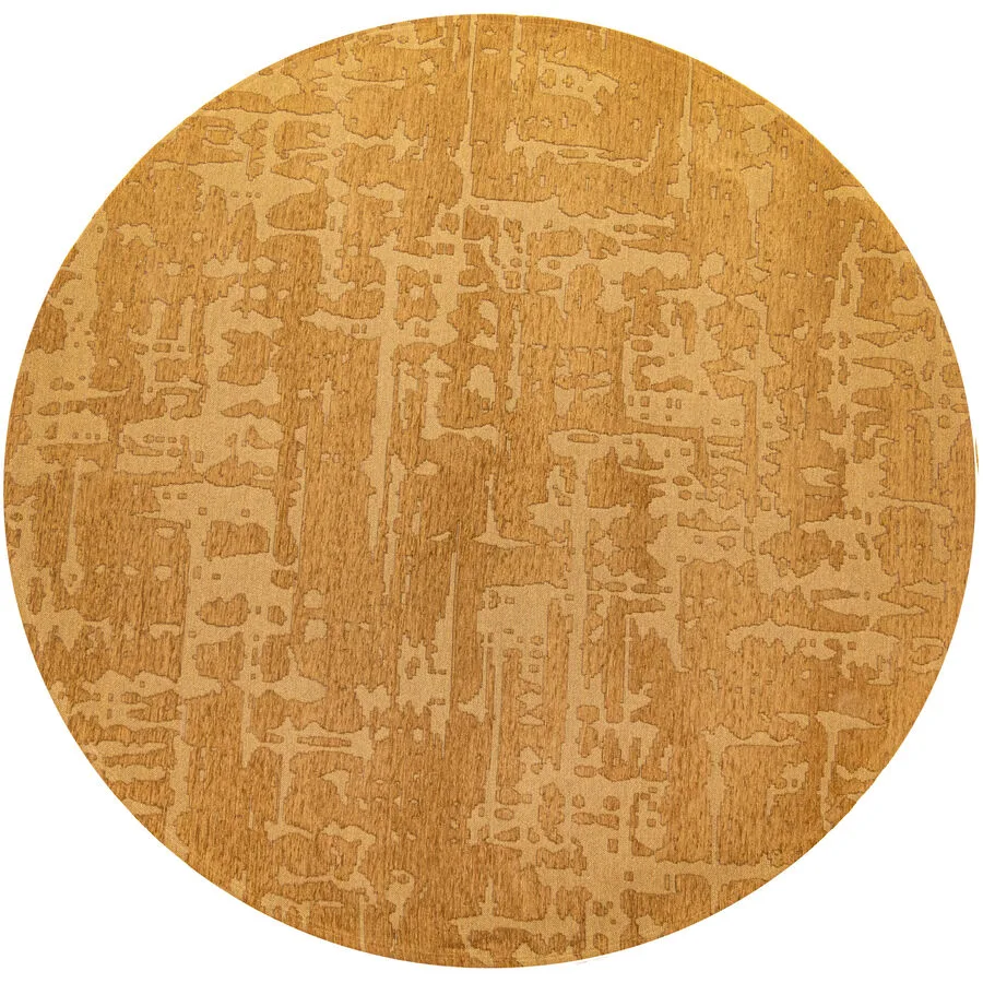 Teppich Baobab Gold Polyester 140 cm 140 cm