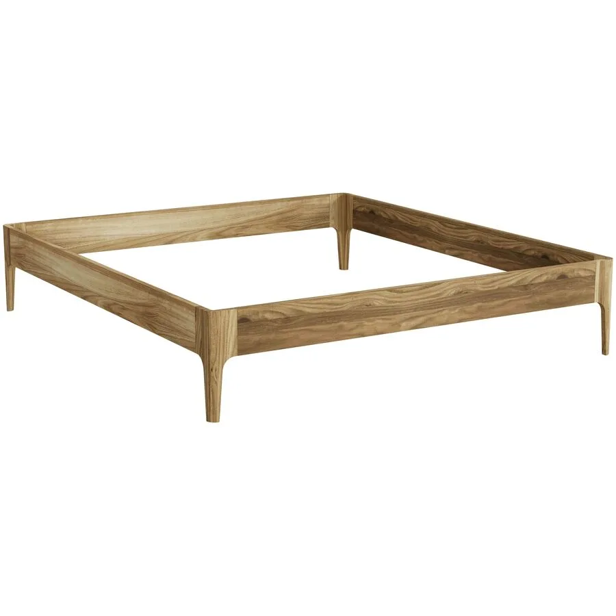 Bett Lund nussbaum Massivholz Massivholz 180 x 200 cm - Möbel Konfigurator: Traummöbel individuell zusammenstellen