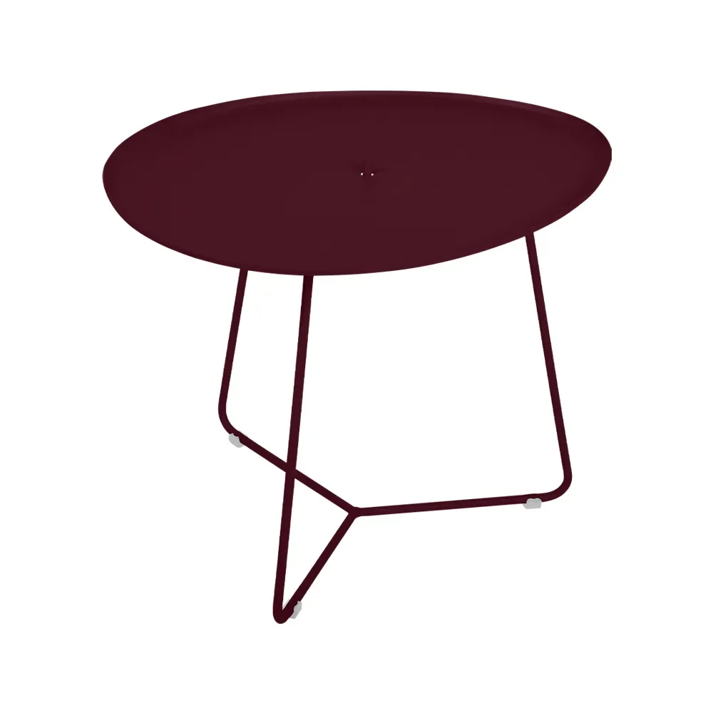 Fermob Cocotte bord lågt Black cherry (vinröd)
