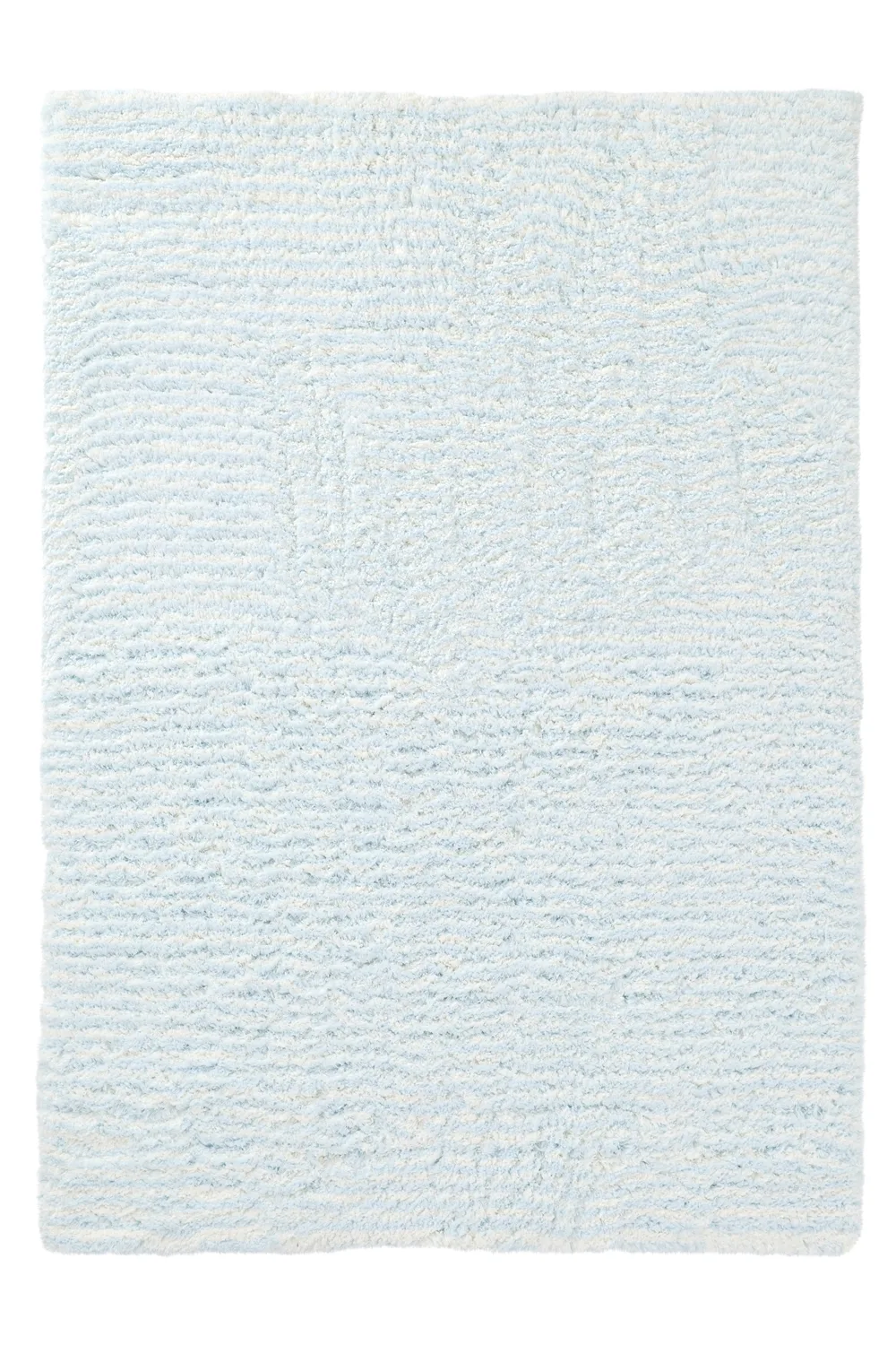 Ryetepper - Aden (lyseblå/hvit) (Størrelse: 130 x 190 cm)