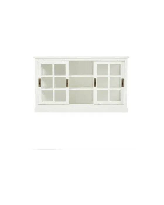 Seethrough skab classic white