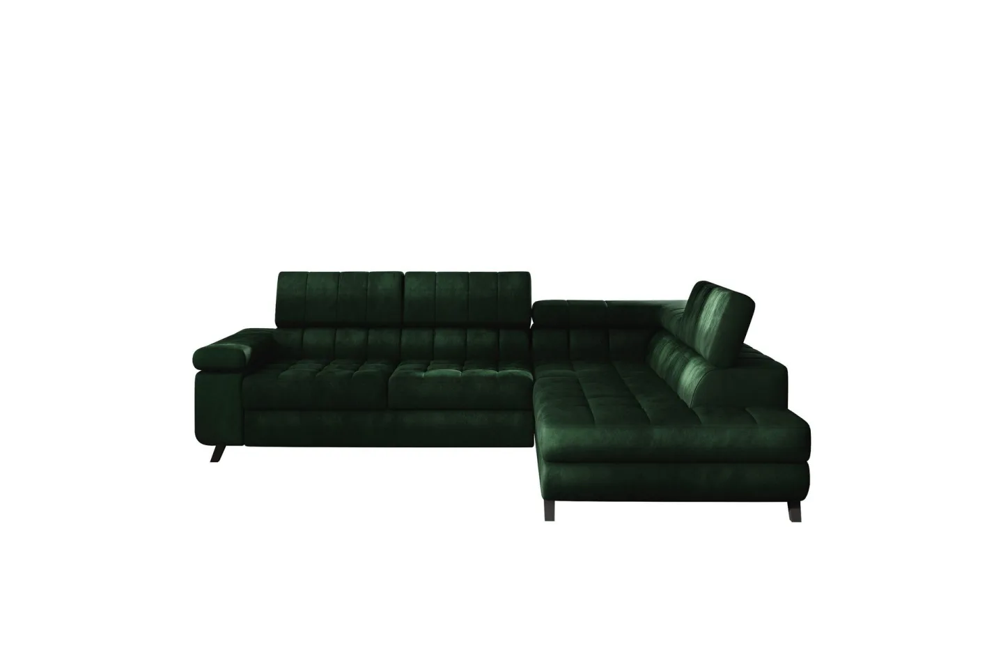 Amshyttan Soffa med Schäslong 3-sits - Grön