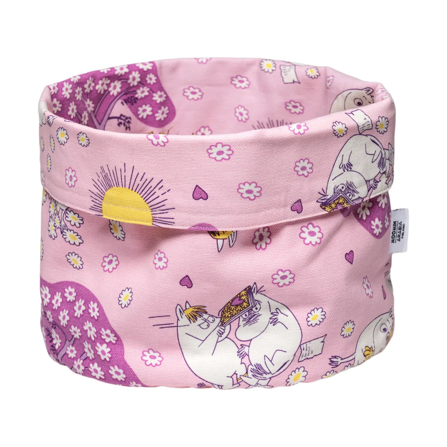 Moomin Arabia verliebte Mumin Aufbewahrungskorb Oval 26 cm