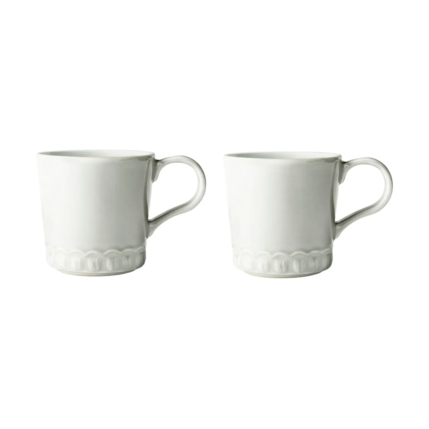 PotteryJo Tulipa Tasse 40 cl 2er-Pack White