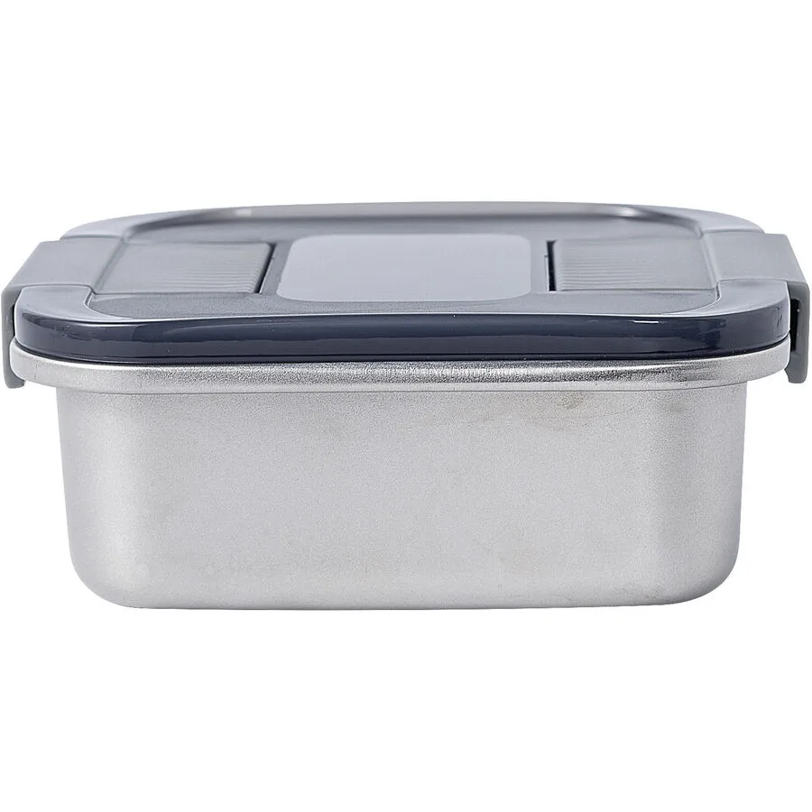 Vorratsdose Harriet chrom Edelstahl/Polypropylen Edelstahl/Polyethylen T 12.7 cm 0.4 l