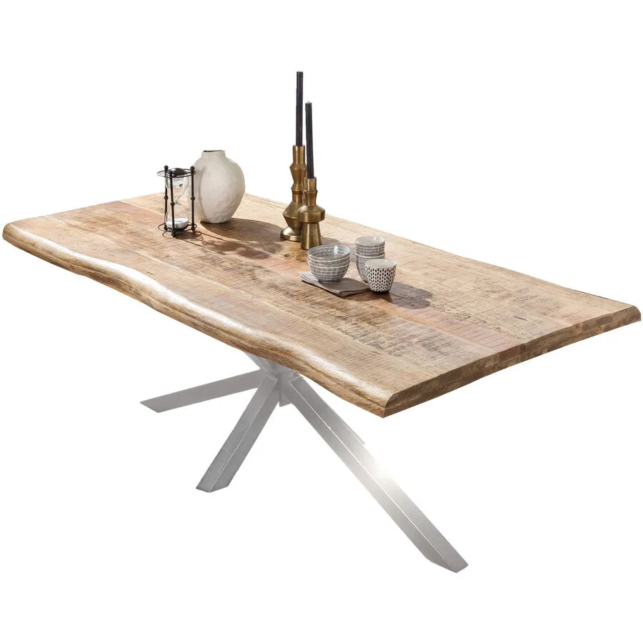 Esstisch Stella natur Mango Massivholz B 220 T 100 cm