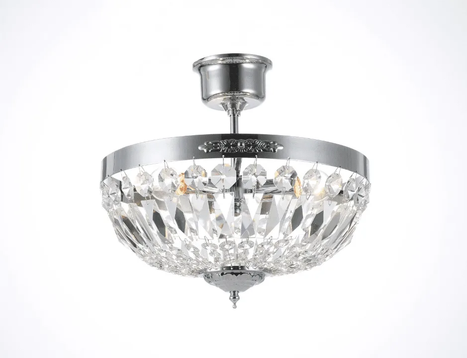 Norrsken Design - Rhea Ø35 - Kristallkrona - Silver