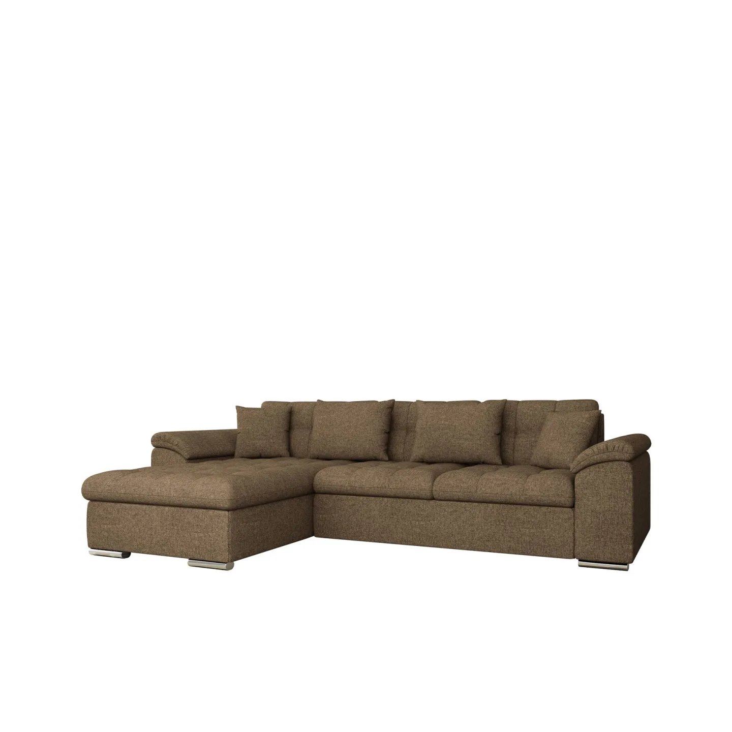 Camior Bäddsoffa med Divan 3-sits - Brun