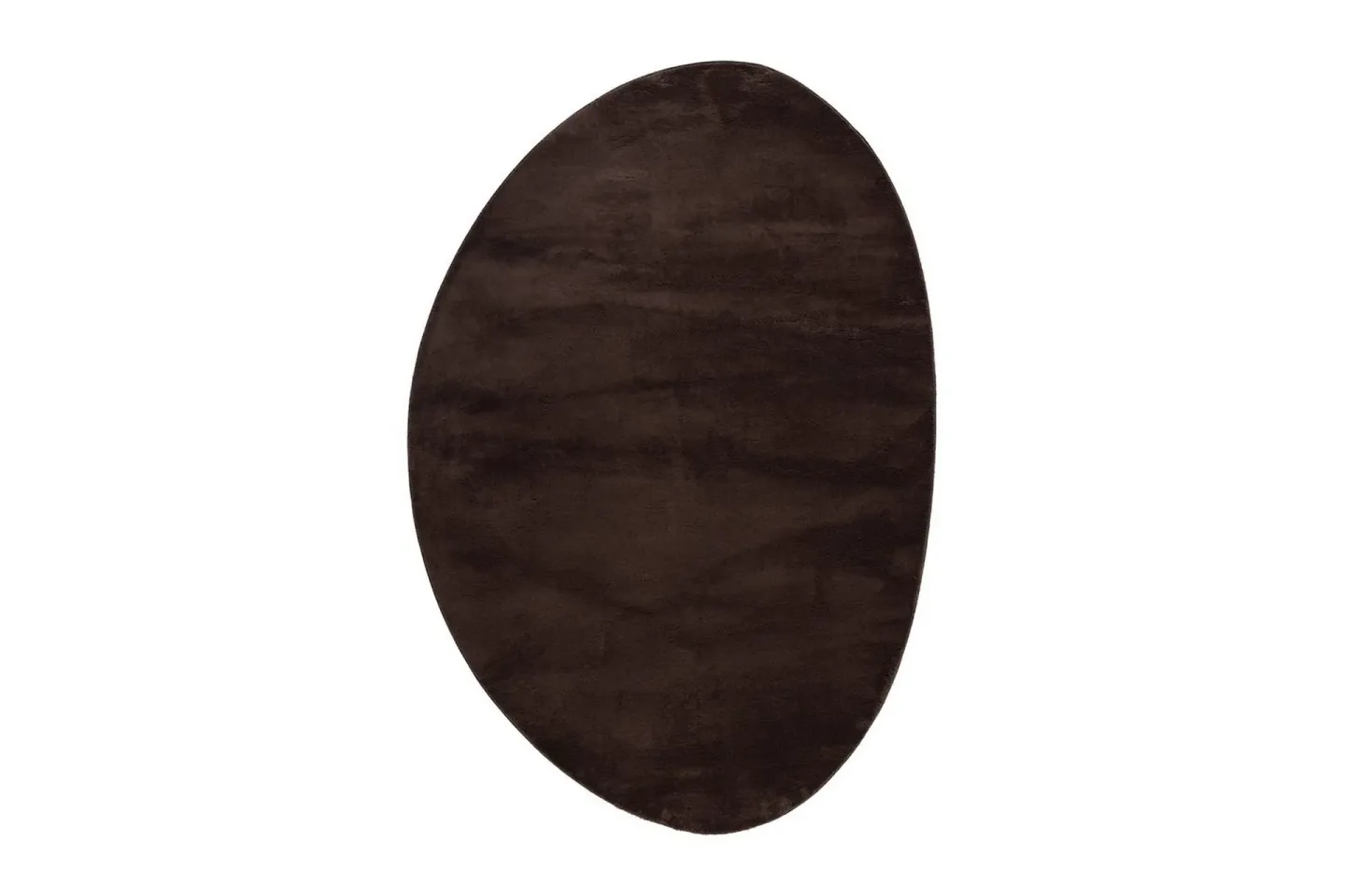 Tvättbar Matta Soft Shape - 200x290 cm, Choklad