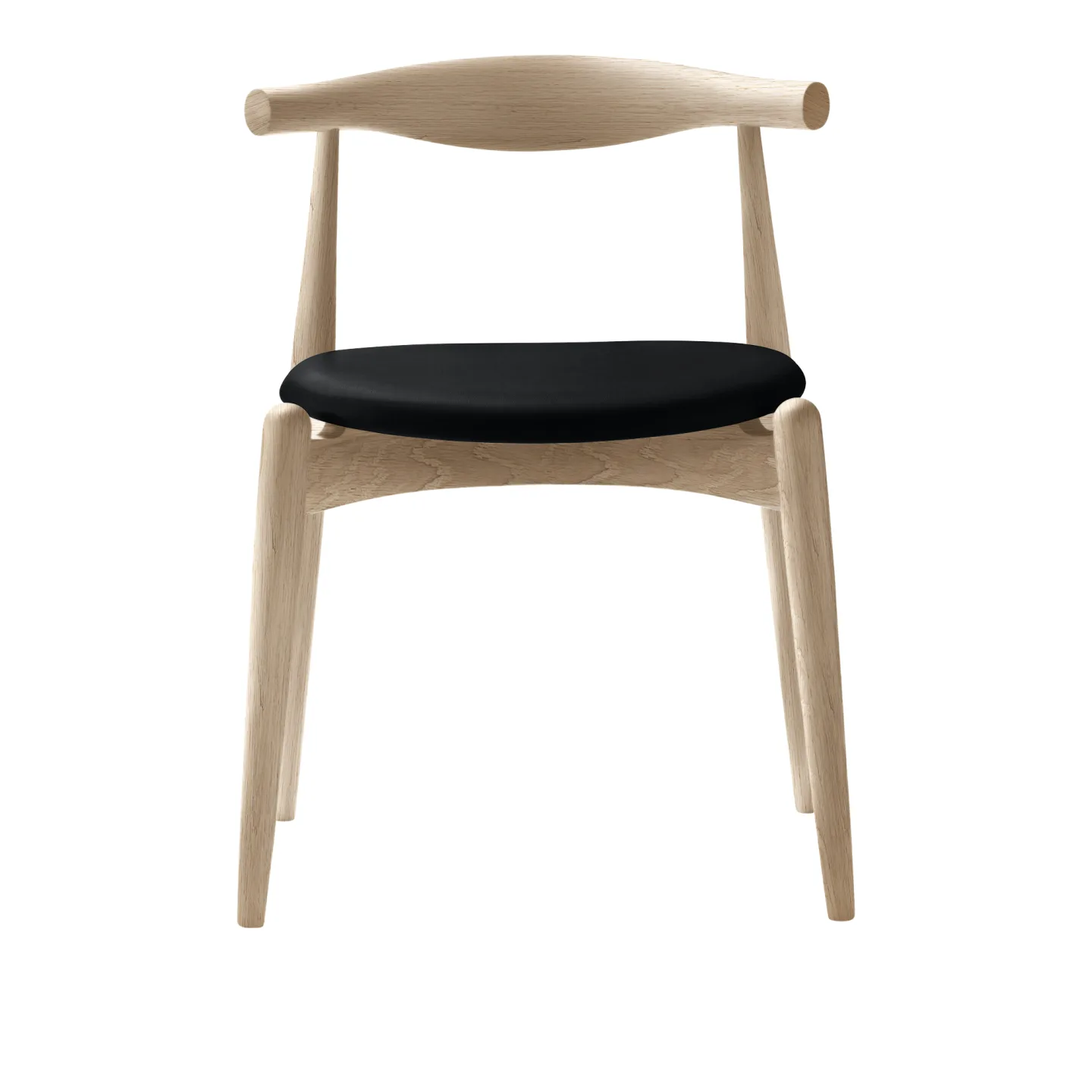 Carl Hansen - CH20, Vitoljad Ek, Lädergrupp C Sif - 98 - Matstolar - Hans J. Wegner - Träfärgad - Trä