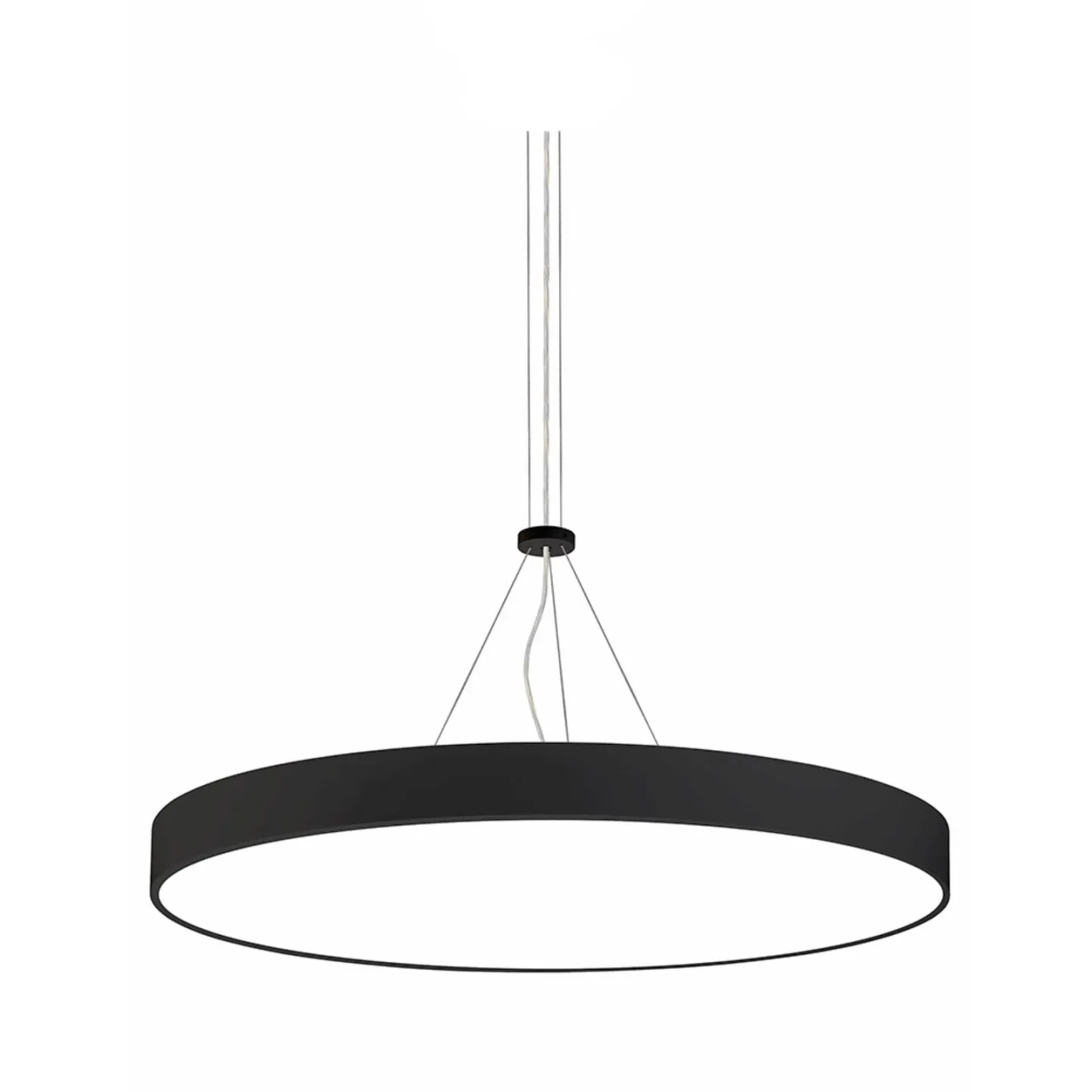 Luna C450 LED Pendelleuchte 2700K Schwarz - Antidark - Wohnzimmer - Metall