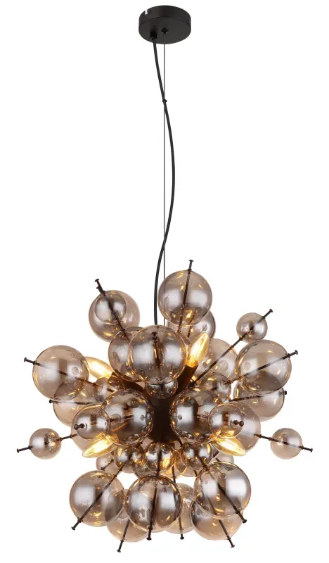 Globo Lighting - Udo Ø55 - Taklampa - Rökfärgad