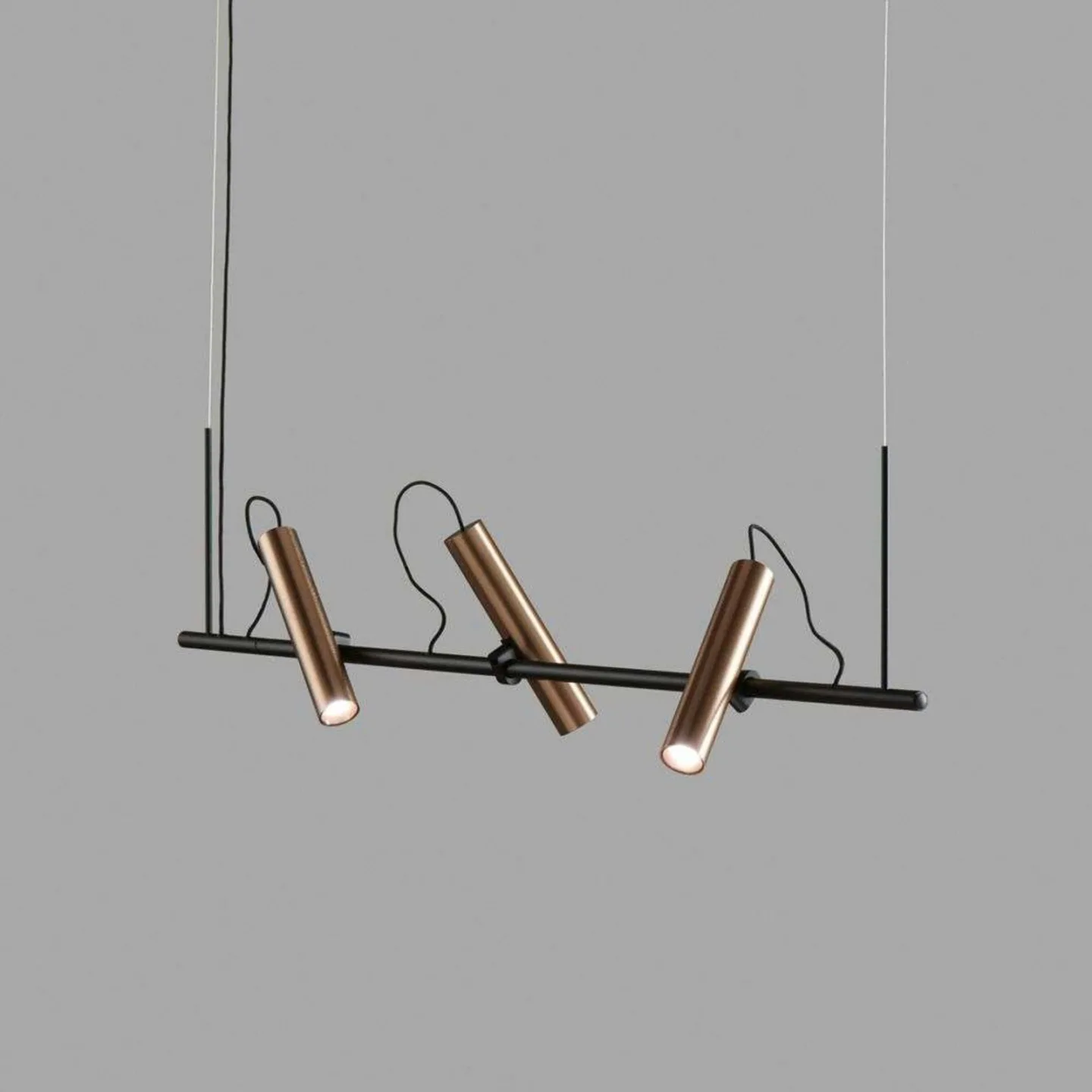 Spirit S1000 Hängelampe, messing/schwarz - Light-Point - Esszimmer - Aluminium