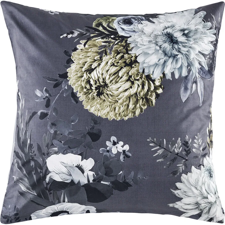 KAS Kissenbezug Grace bunt Blumenmuster Baumwolle B 65 T 65 cm