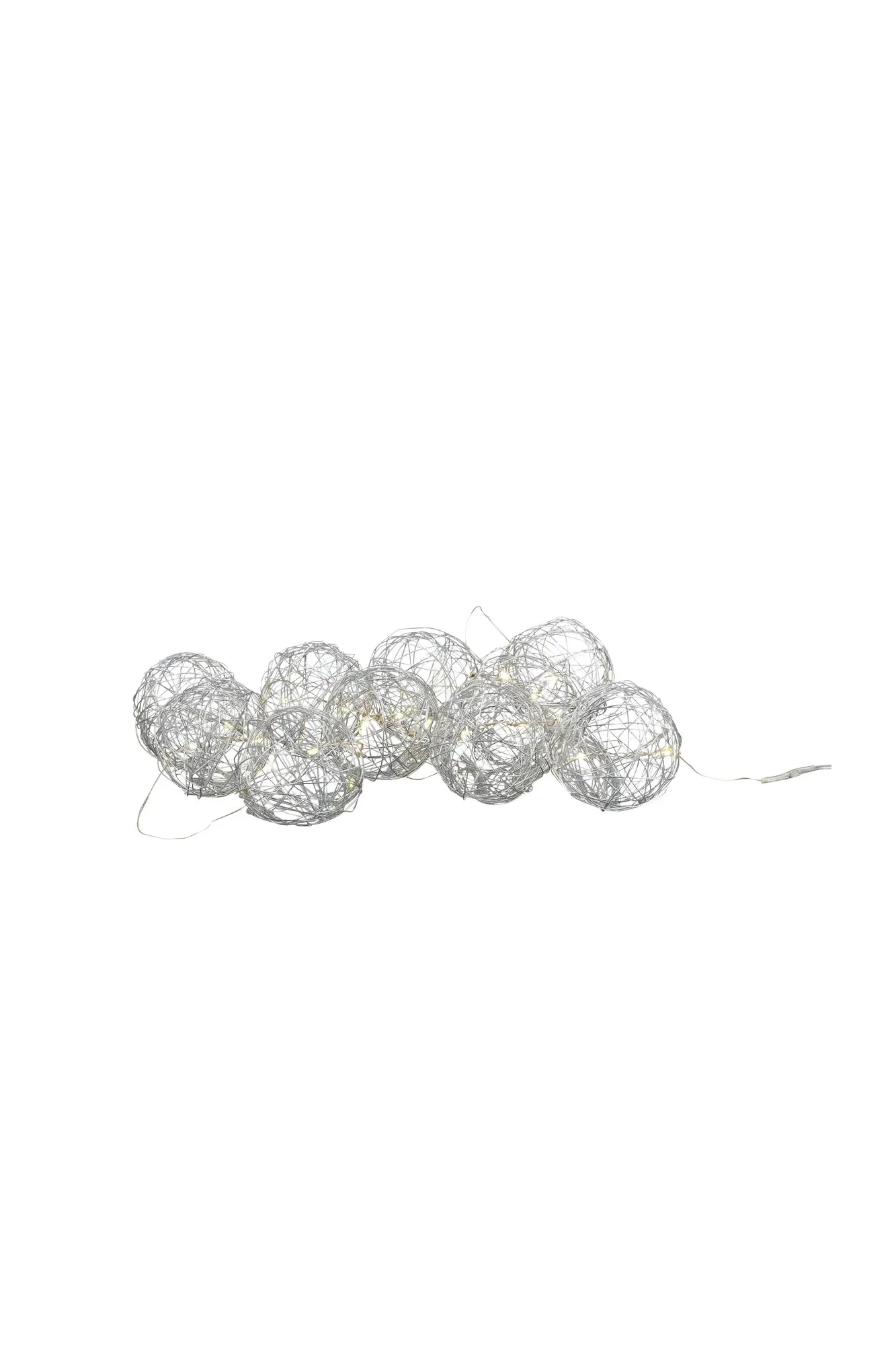 Sigge Innen Lichterkette Silber