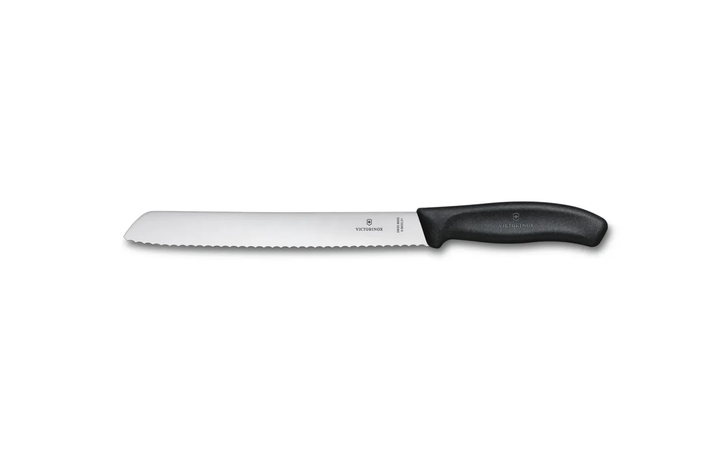 Alltron Brotmesser Swiss Classic, Silber/Schwarz Von Victorinox Schwarz | Schubiger Möbel
