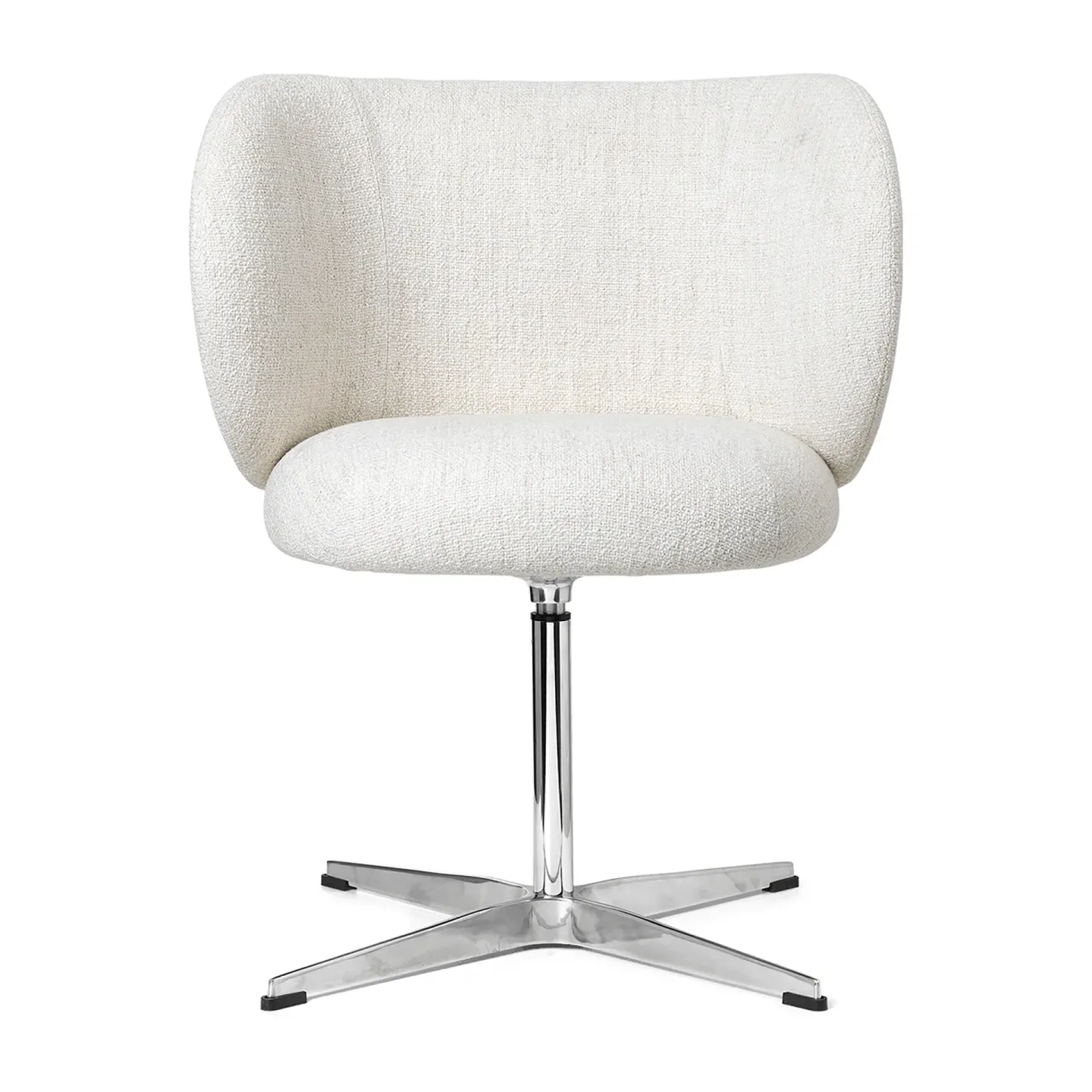 Ferm Living Rico dining chair swivel bouclé Off-white