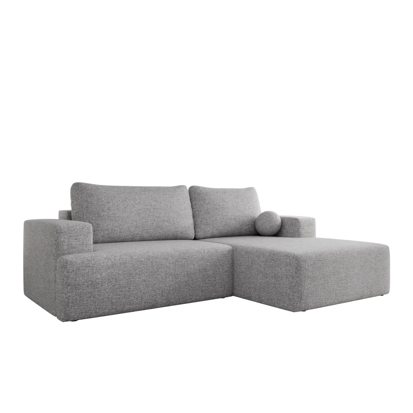 Deylor Bäddsoffa med Divan 3-sits - Grå