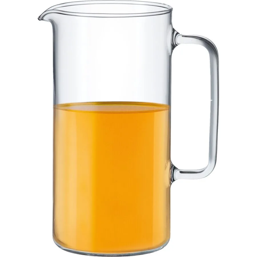 Krug Cylinder Transparent Glas 1 l