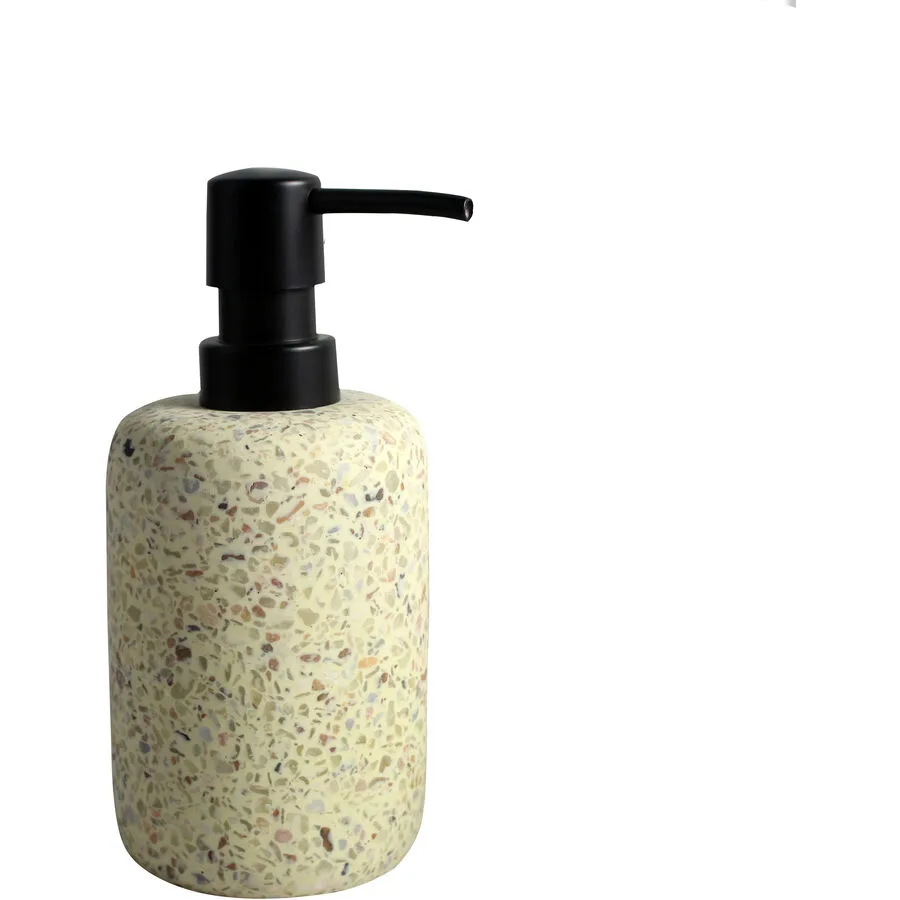 Seifenspender Evi beige Polyresin 200 ml