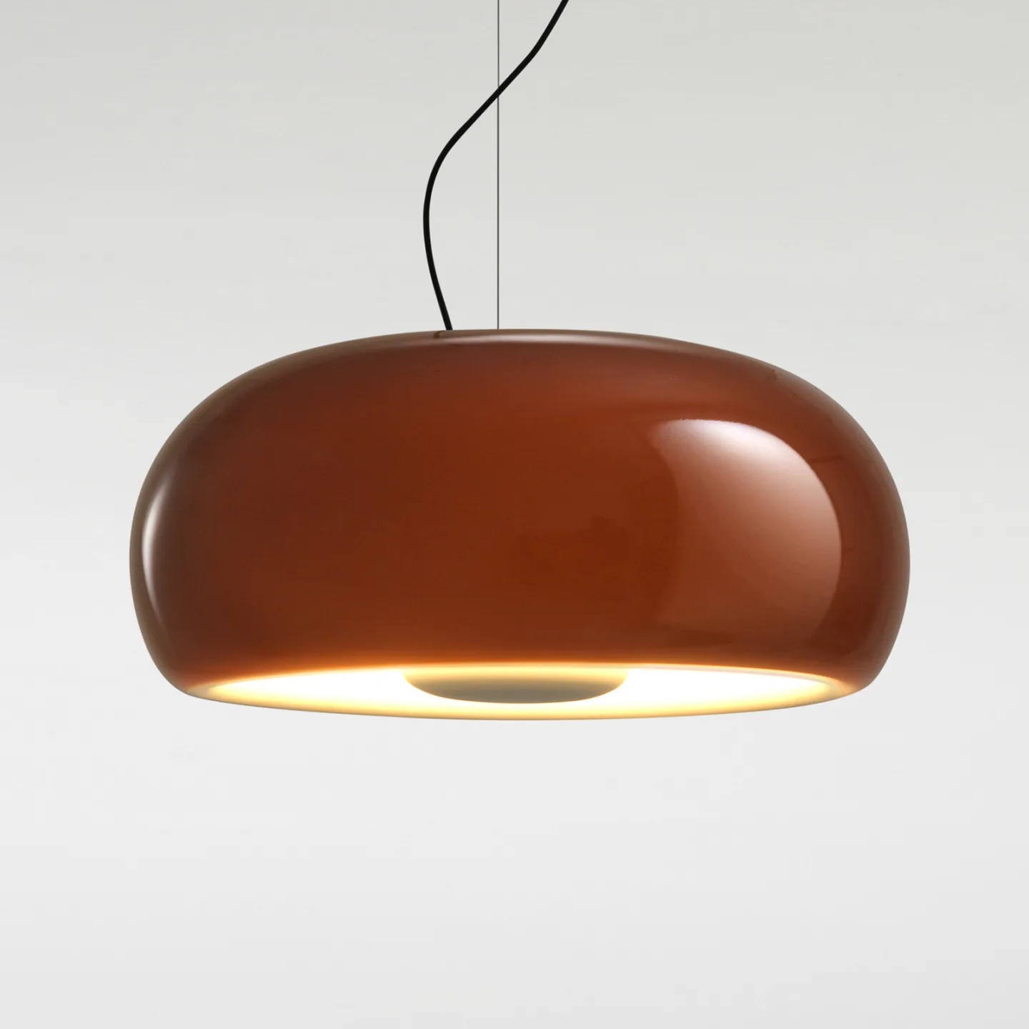 Vetra Pendel Ø43 Amber - Marset - Stue - Design - Glas - Med én lyskilde