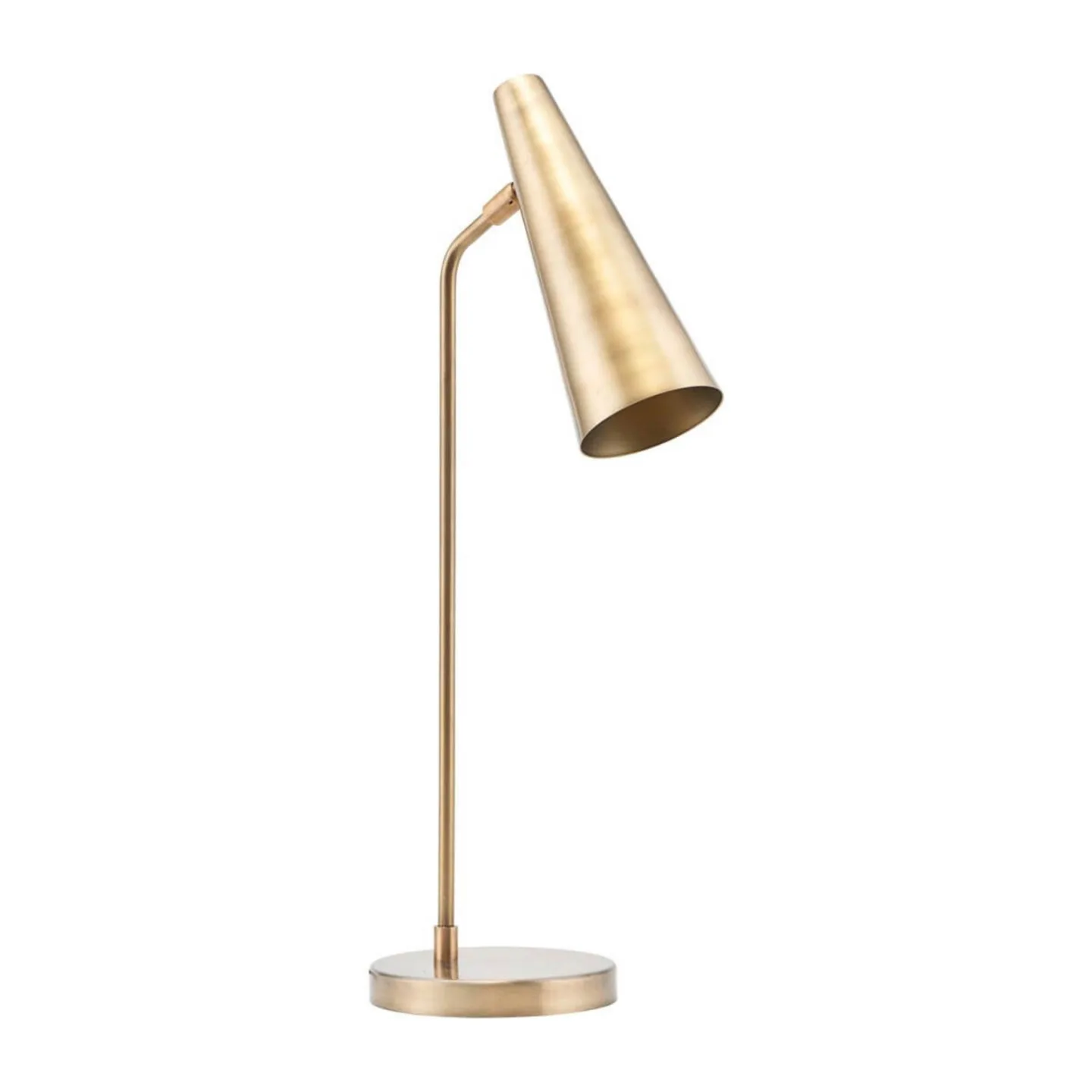 Precise Tischlampe, messing, Höhe 52 cm, E14 - House Doctor - Wohnzimmer - Metall