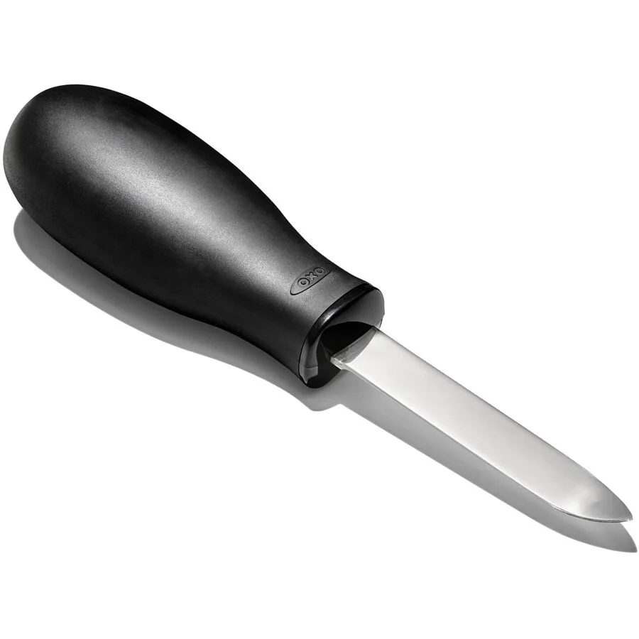 Austernmesser Oxo schwarz Kunststoff