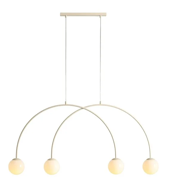 Artera - Una 130cm - Taklampa - Krämvit